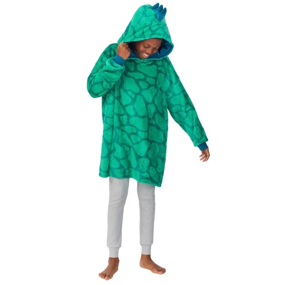 Saint Eve Kids Youth 2 in 1 Sleep Hoodie L 14/16 Green